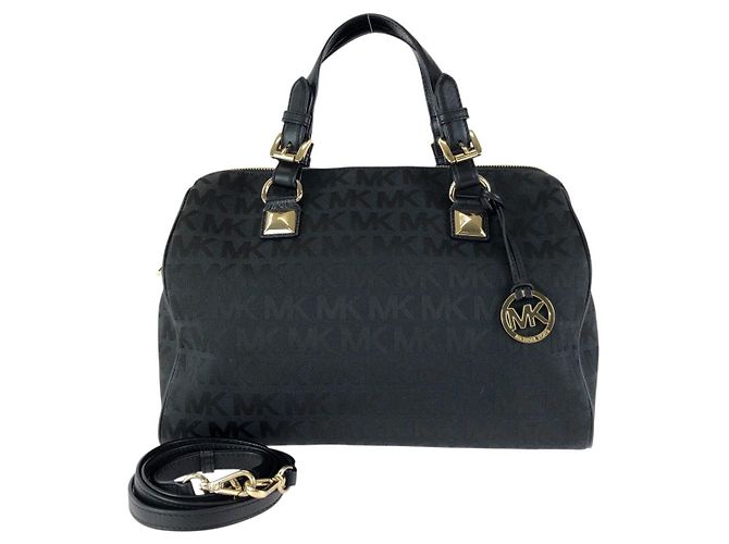 Michael Kors Canvas Leather 2way Bag