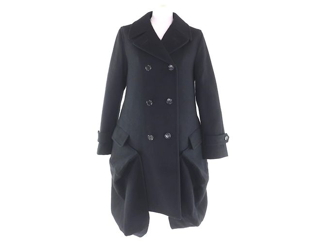 COMME des GARCONS Deformed Design Wollmantel