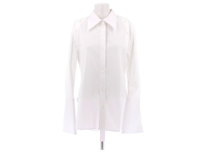 Camicia Courreges in cotone bianca