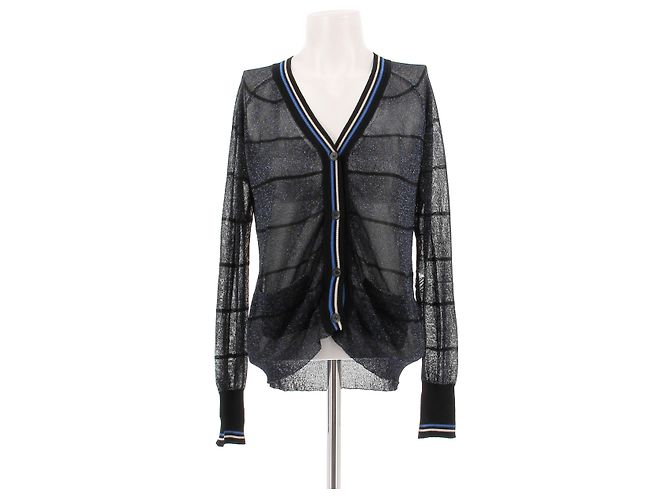 Isabel Marant Etoile Durchsichtiger blauer Cardigan