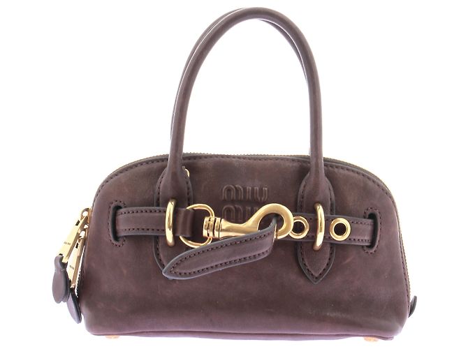 Miu Miu Bolso "Aventure" marrón