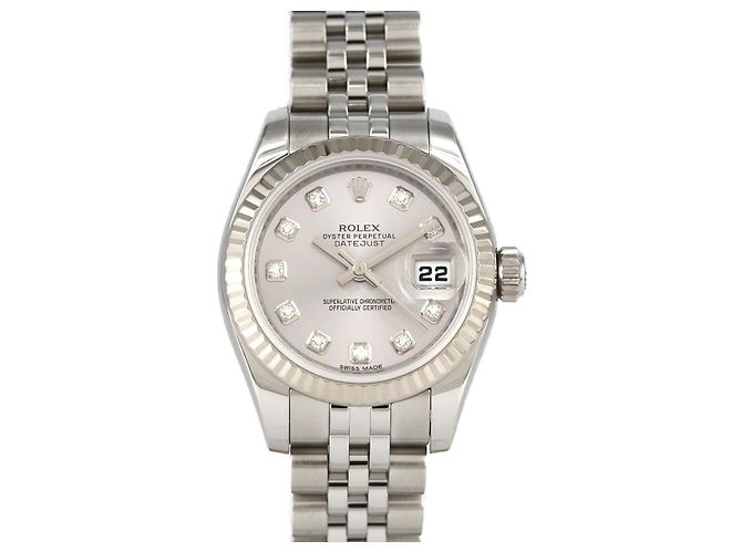 Rolex Datejust Acciaio Inossidabile Oro Bianco Automatico