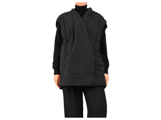 Dries Van Noten Gilet imbottito blu navy - size S