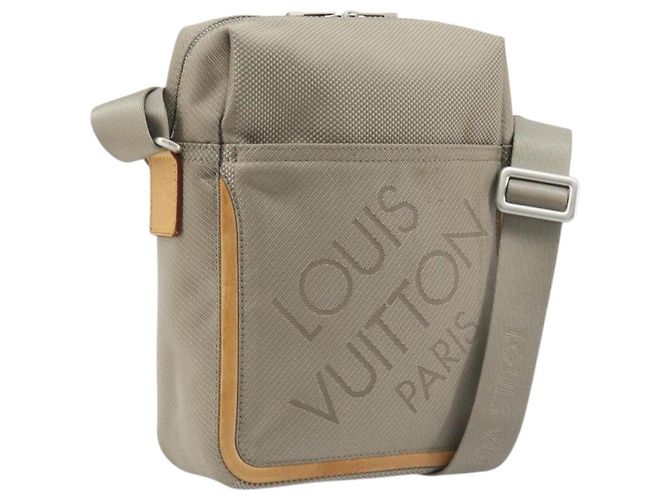 LOUIS VUITTON Damier Geant Sitadan Shoulder Bag Beige M93041 LV