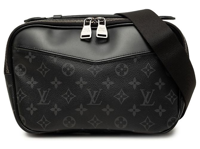 Bumbag Marsupio Louis Vuitton Black Monogram Eclipse Explorer