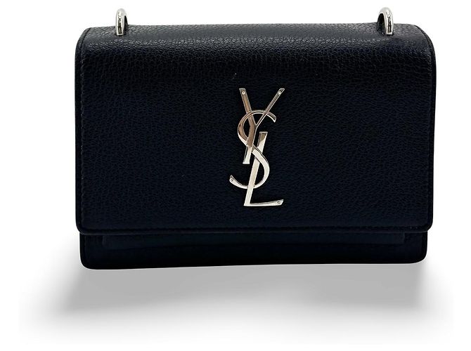 Autre Marque Saint Laurent Sunset Leather Small