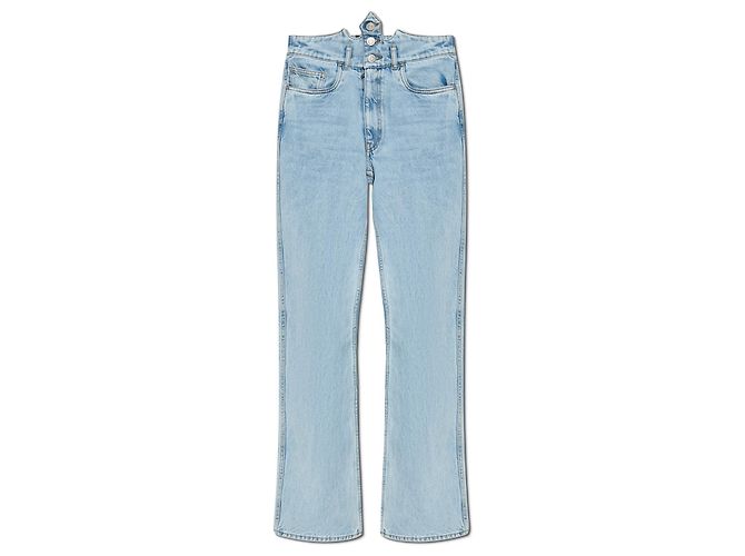 Jeans Bootcut Coperni x Disney Blu Cotone