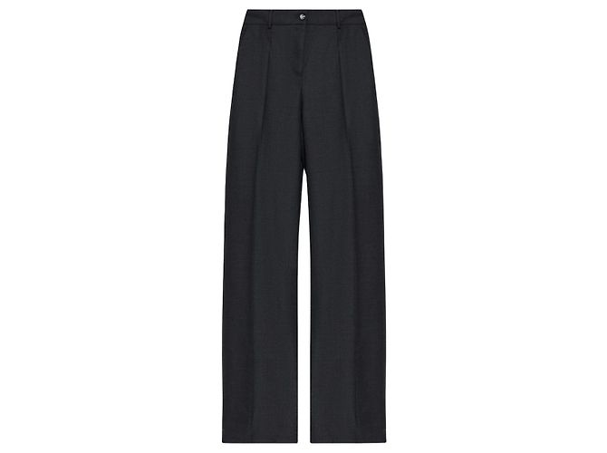 Dolce & Gabbana Wollhose mit Bügelfalte