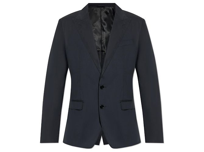 Dolce & Gabbana Baumwoll-Blazer mit einem Schlitz
