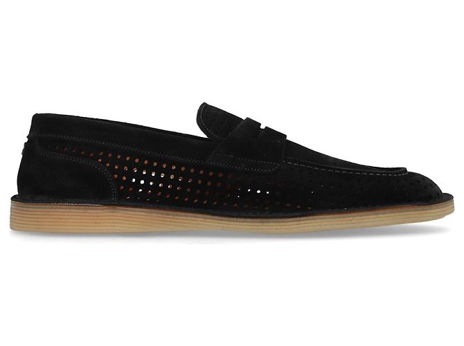 Dolce & Gabbana Chaussures en daim type mocassins