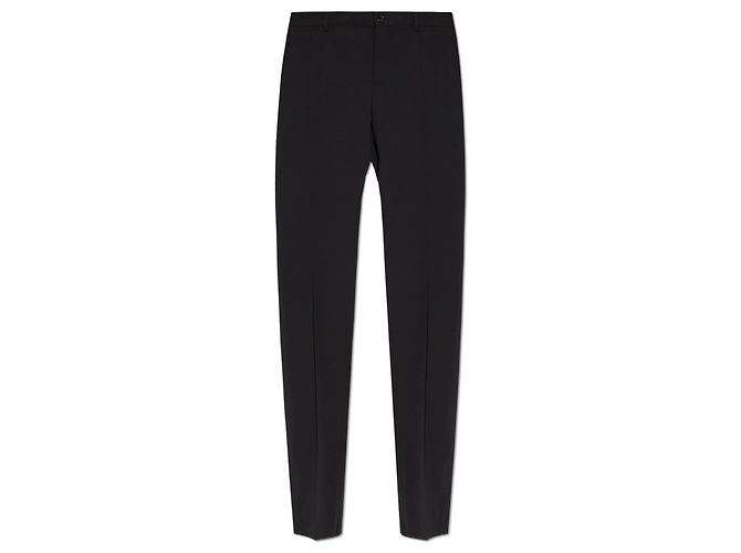 Dolce & Gabbana Black Wool Pants