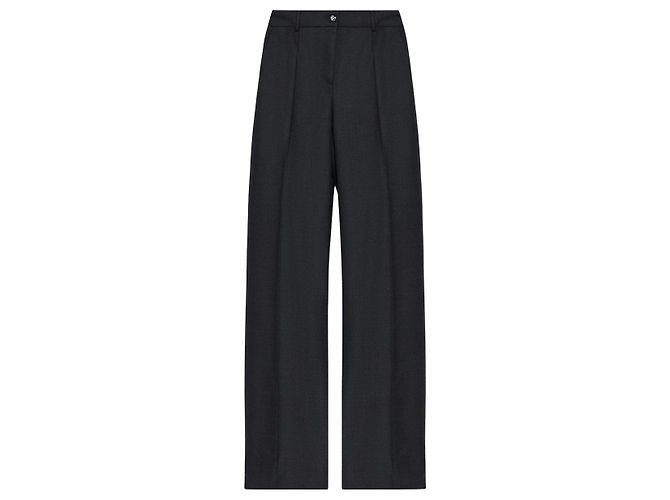Dolce & Gabbana Wollhose mit Bügelfalte