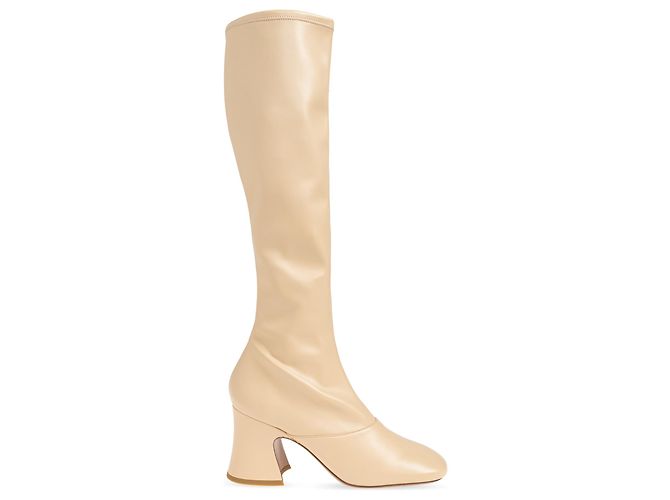 Botas altas Janis Chloé marrón beige