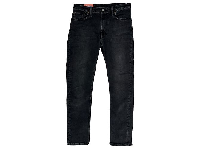 Vaqueros Regular-Fit Acne Studios en algodón negro
