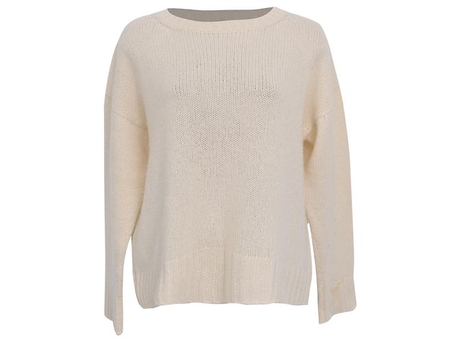 Pull Dior J'Adior Intarsia en cachemire blanc