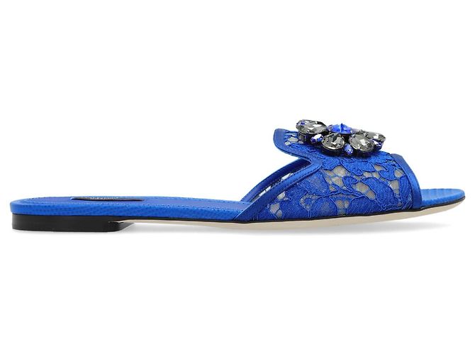 Dolce & Gabbana Sandali Bianca Blu