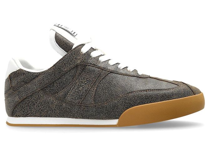 Baskets Kick Chloé en cuir marron