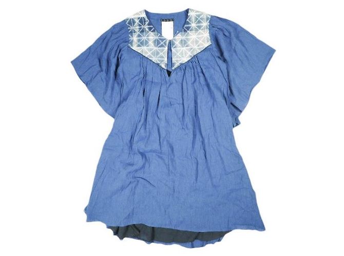 Autre Marque Vestido CATHRI Kurume Kasuri