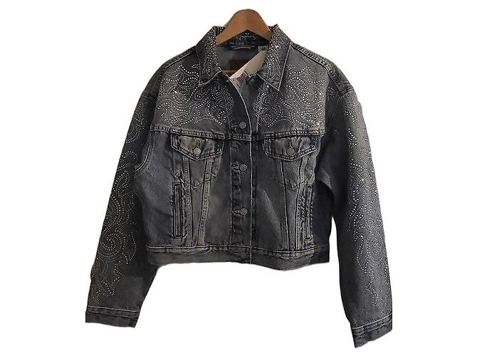 Levi's x Beyoncé Rhinestone Embellished Denim Jacket