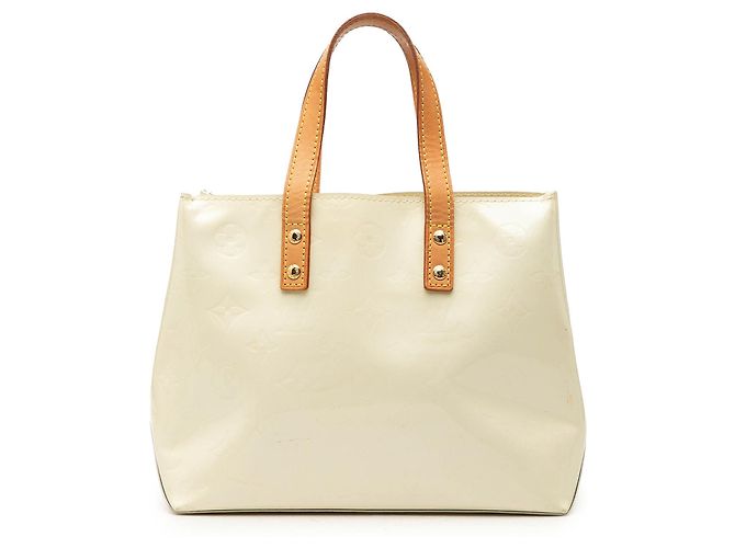 Louis Vuitton Monogram Vernis Reade PM Handtasche Weiß
