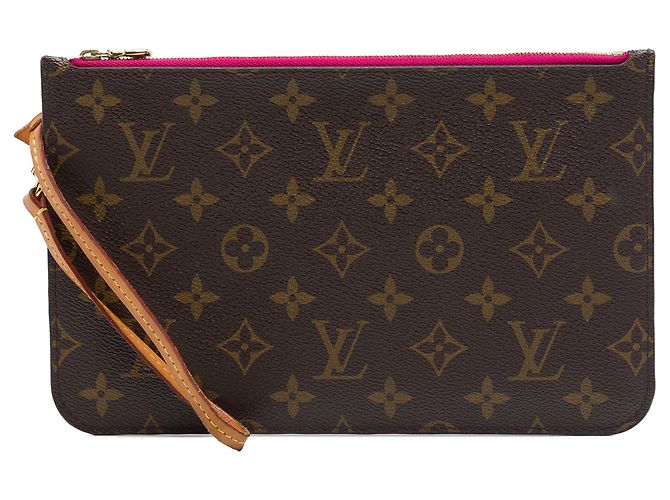 Bolsa Louis Vuitton Monogram Neverfull MM Castanha