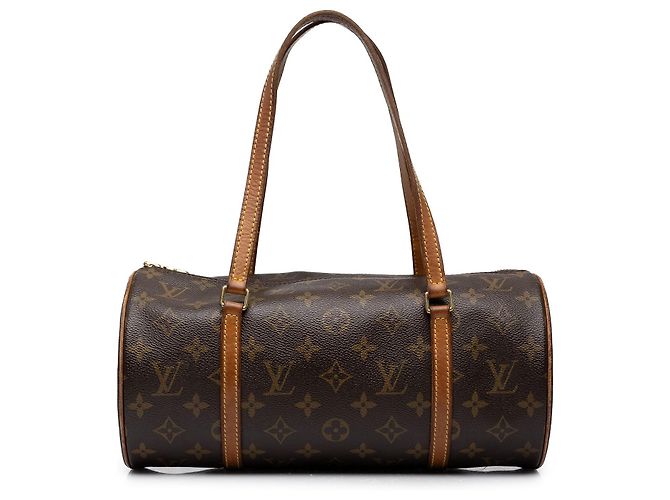 Louis Vuitton Monogram Papillon 30 Handtasche Braun
