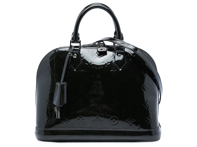 Borsa Louis Vuitton Monogram Vernis Alma PM Nera