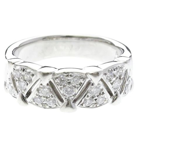 Mikimoto Platin-Diamant-Bandring