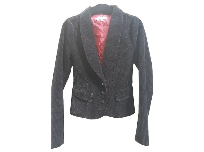 Essentiel Antwerp Veste blazer à rayures