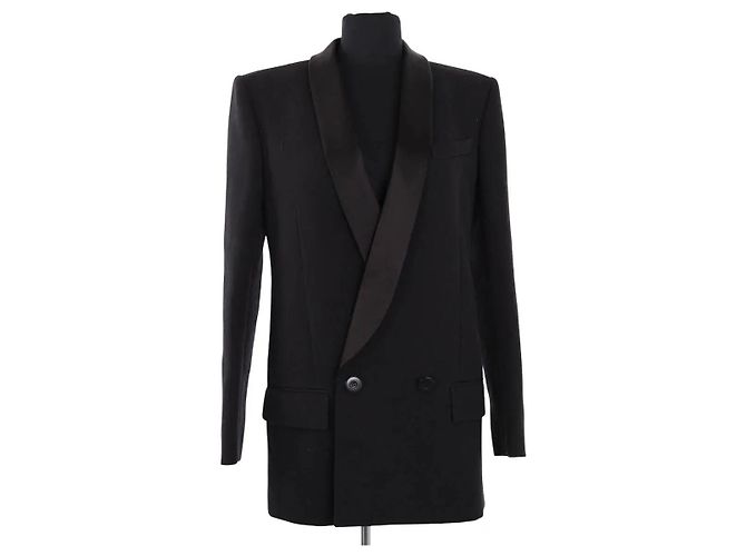 Blazer preto de lã Givenchy