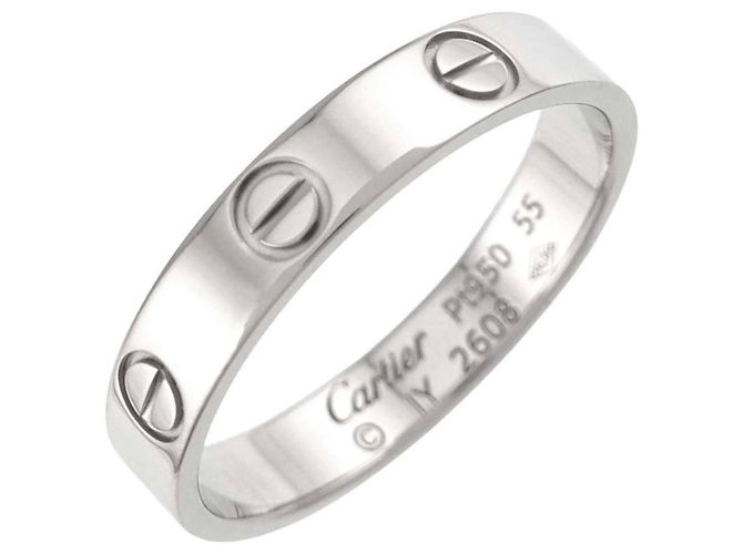 Cartier Mini Love Ring aus Platin
