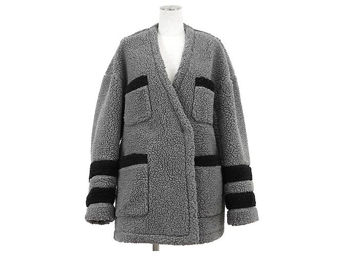 Autre Marque ADORE Polyester Wool Coat