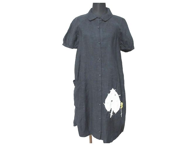 Autre Marque mina perhonen herbarium leinenkleid