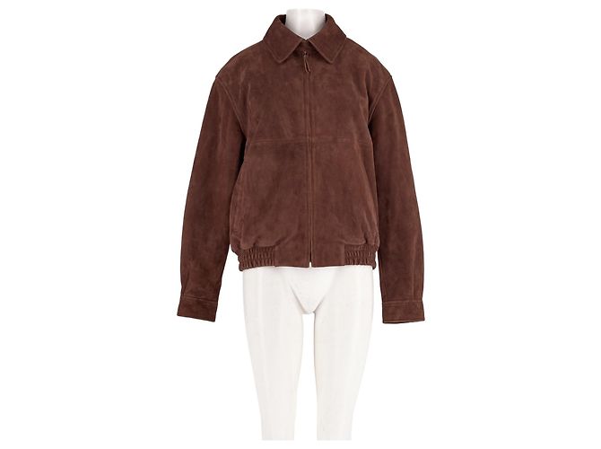 Autre Marque LEATHER Braune Lederjacke