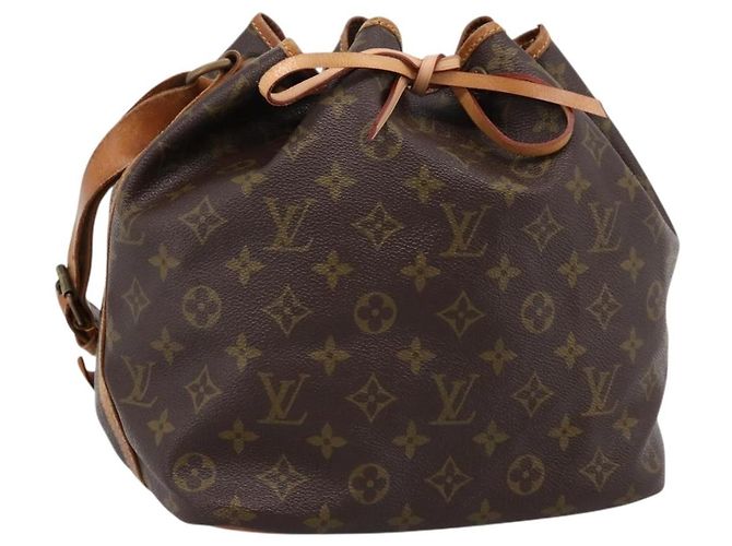 LOUIS VUITTON Monogram Petit Noe Shoulder Bag M42226 LV