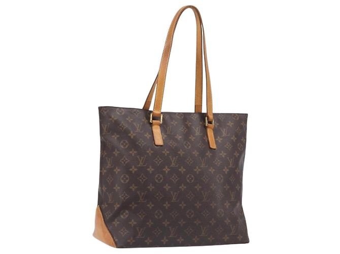 LOUIS VUITTON Monogram Cabas Mezzo Tote Bag M51151 LV