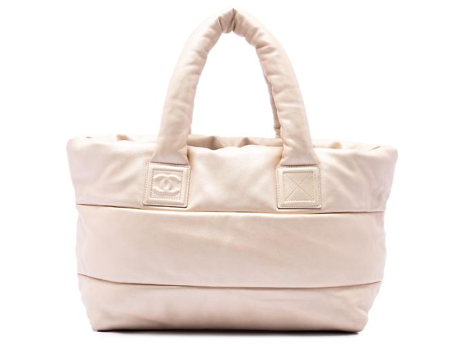 Chanel Gold Medium Lambskin Coco Cocoon Wendbare Tote Bag