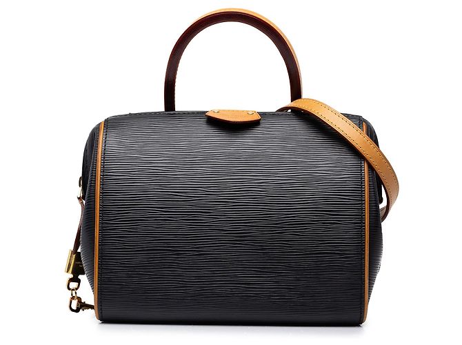 Louis Vuitton Black Epi Doc BB