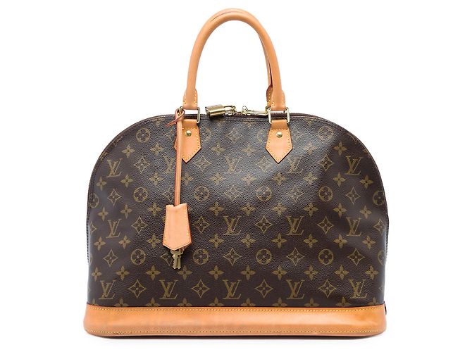Louis Vuitton Brown Monogram Alma MM