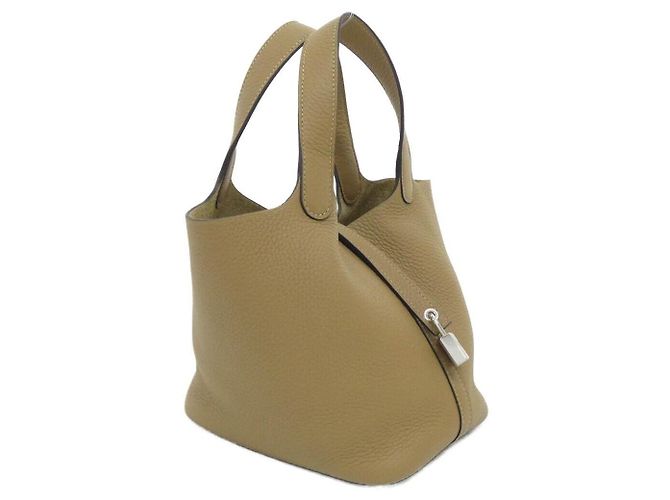 Hermès Bolsa Hermes Picotin Lock PM Clemence