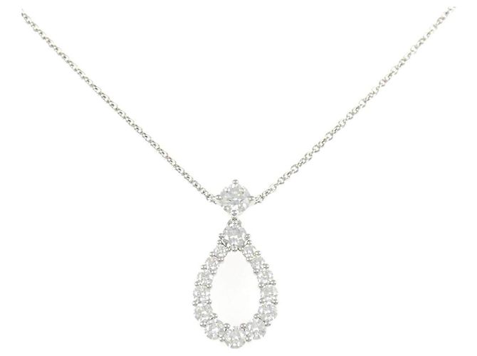 Harry Winston Loop Extra Large Platin-Diamant-Halskette