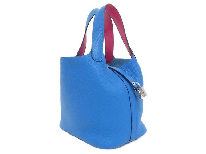 Hermès Bolsa Hermes Picotin Lock Eclat em couro de bezerro