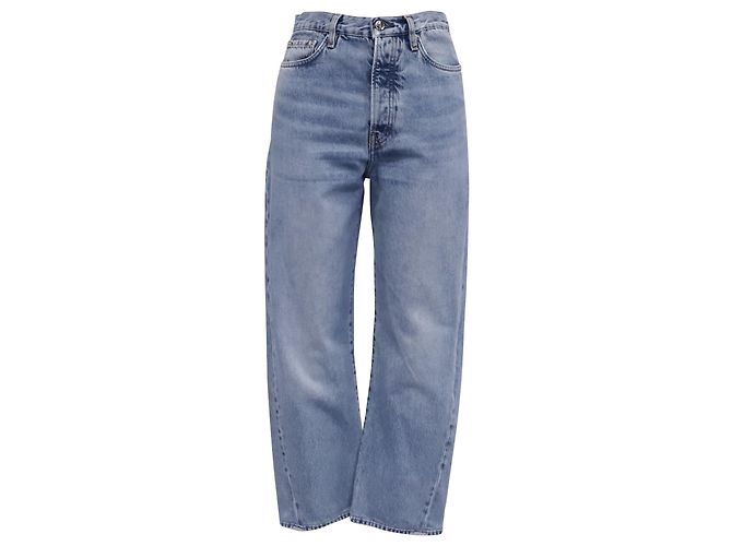 Vaqueros Straight-Leg Totême en algodón azul