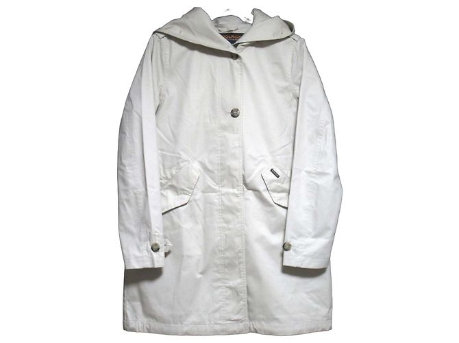 WOOLRICH Wool Hooded Coat