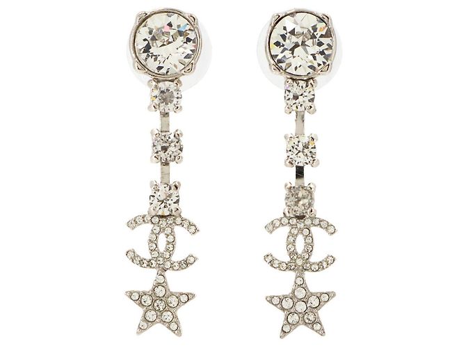 Orecchini Chanel Coco Mark Star Rhinestone