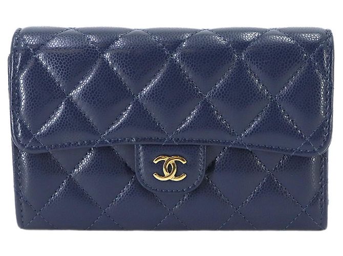 Chanel Matelasse Tri-Fold Wallet