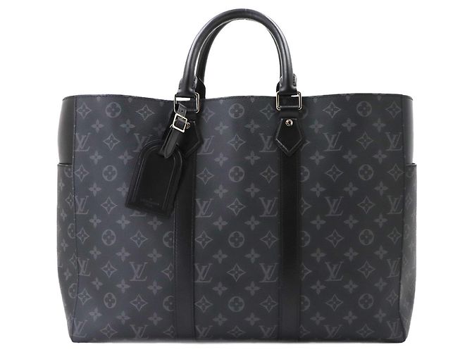 Sac Cabas Louis Vuitton Monogram Eclipse Sac Plat