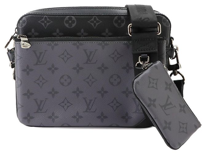 Borsa a tracolla Trio Louis Vuitton Monogram Eclipse Reverse
