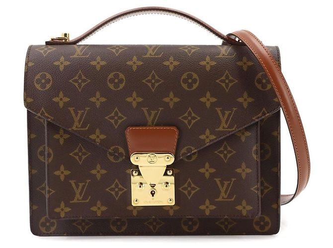 Bolsa Louis Vuitton Monogram Monceau 28