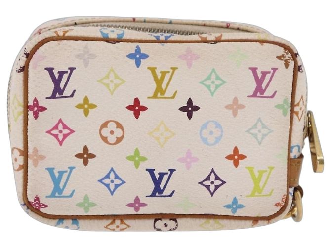 Louis Vuitton Monogram Multicolor Trousse Wapity Pouch White